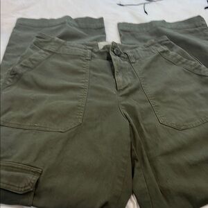 Olive Green Cargo Pants